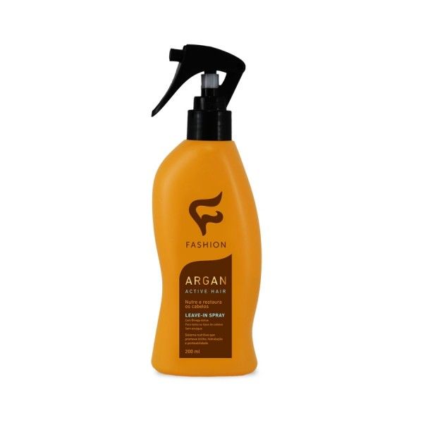 Leave-in Spray Argan Active Hair  - 12 UNIDADES - FRETE GRÁTIS