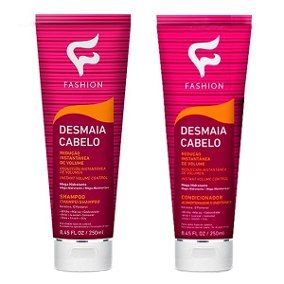 Shampoo e Condicionador Desmaia Cabelo -  12 UNIDADES - FRETE GRÁTIS